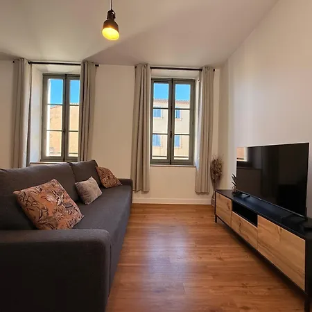 Apartmán L'ebene - Wifi - Proche Des Halles Et Du Centre Narbonne